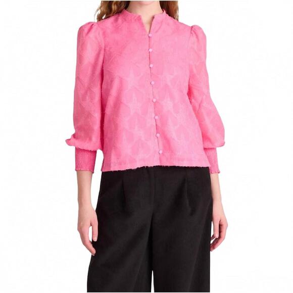 NEW S'EDGE starry night constance top in pink